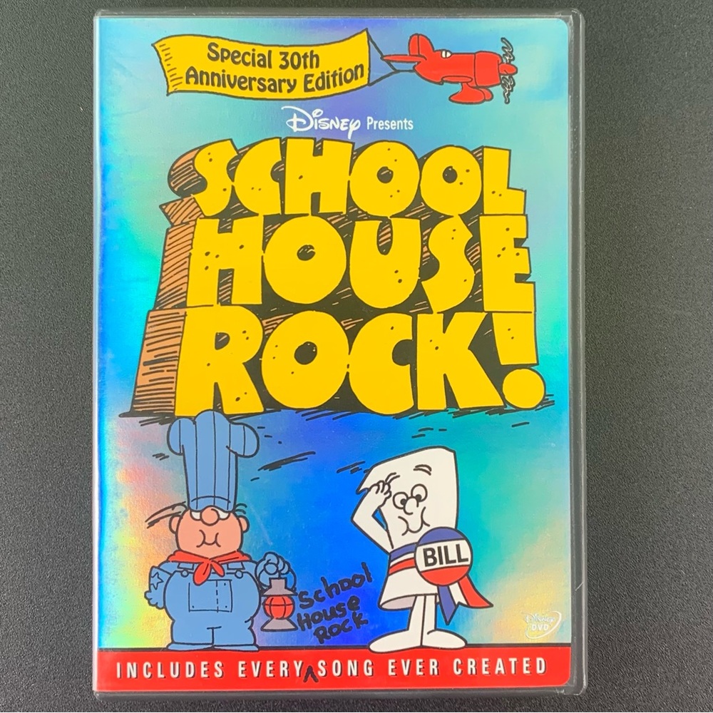 Schoolhouse Rock! 30th Anniversary Edition DVD.